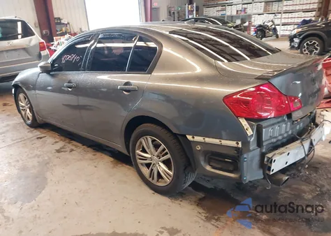 2013 Infiniti G37 из США, поврежденный, VIN JN1CV6AR1DM354495